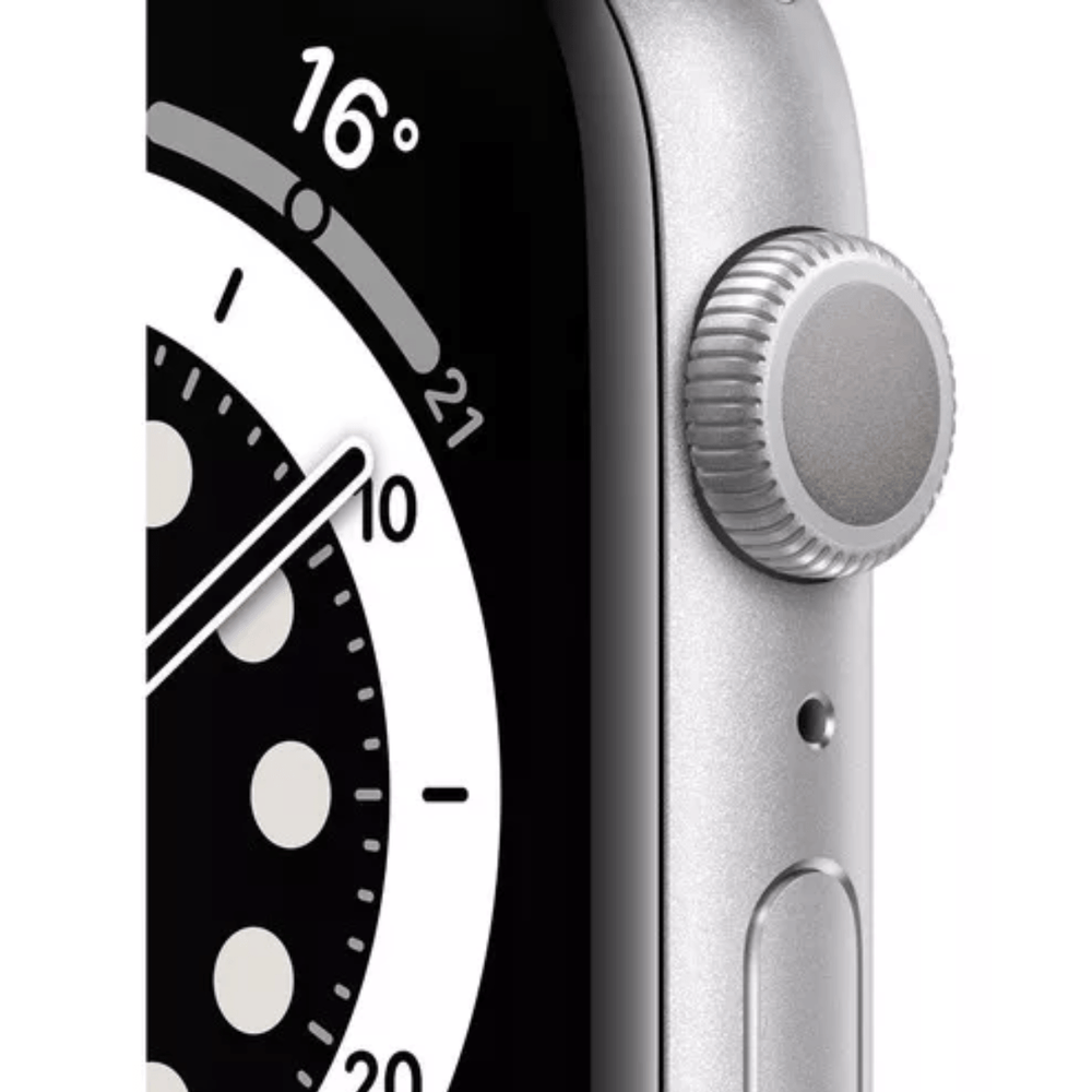 Apple Watch Series 6 (44mm, GPS+Cellular) - Caja de Aluminio Plata Apple Watch Series 6 (44mm, GPS+Cellular) - Caja de Aluminio Plata