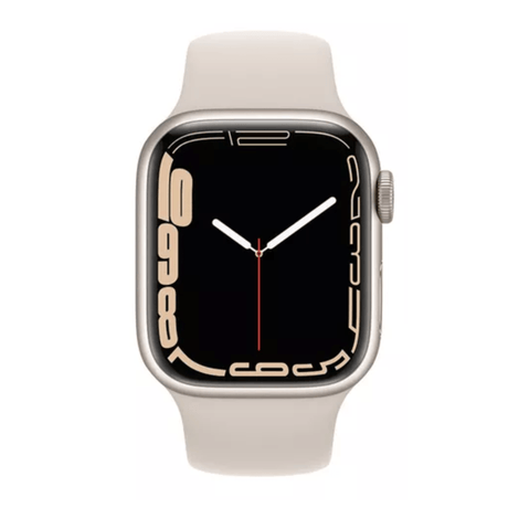 Apple Watch Series 7 (41mm, GPS) - Caja de Aluminio Blanco Reacondicionado - Reuse Chile