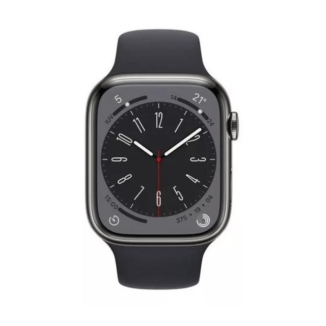 Apple Watch Series 8 (41mm, GPS) Aluminio Medianoche Reacondicionado - Reuse Chile