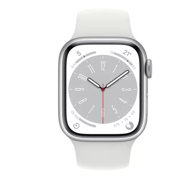 Apple Watch Series 8 (45mm, GPS+Cellular) - Caja de Aluminio Plata Reacondicionado - Reuse Chile