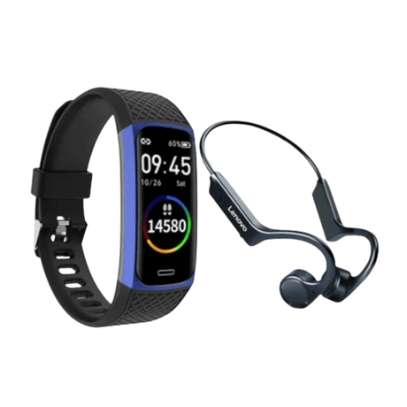 Audífonos Lenovo Bluetooth Lenovo X4 + Toumi Band 6 Openbox - Reuse Chile