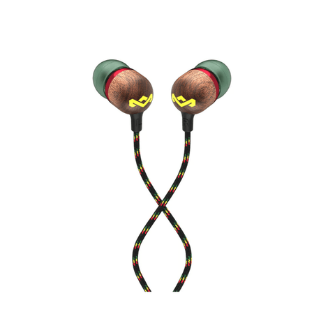 Audífonos Marley Smile Jamaica Rasta EM - JE041 - RA openbox - Reuse Chile