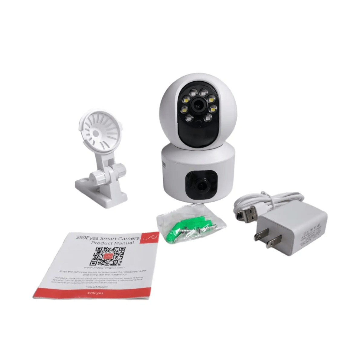 Cámara Wifi Doble Lente PTZ Interior 390 Eyes Openbox - Reuse Chile