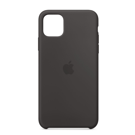 Funda Apple Silicona para iPhone 11 Pro Max Negro Openbox - Reuse Chile