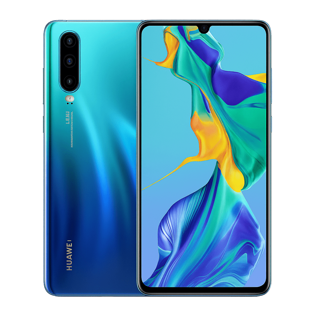 Huawei p30 128GB Azul Reacondicionado - Reuse Chile