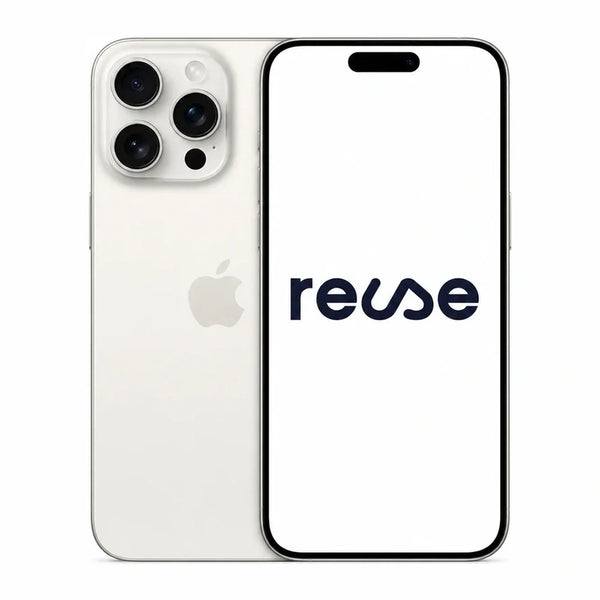 Apple iPhone 15 Pro Max 256GB Blanco Reacondicionado – Reuse Chile