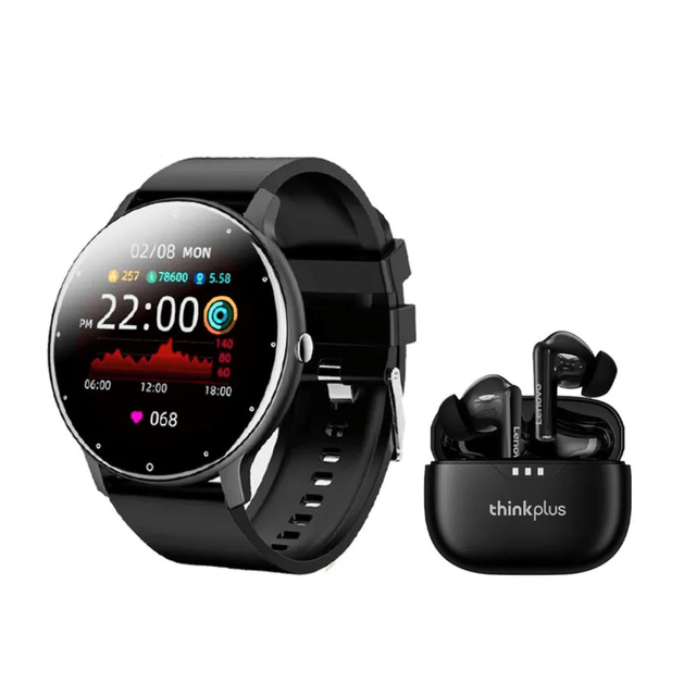 Kit Smartwatch Toumi Fit + Audífonos Lenovo LP3 Pro TWS Openbox - Reuse Chile