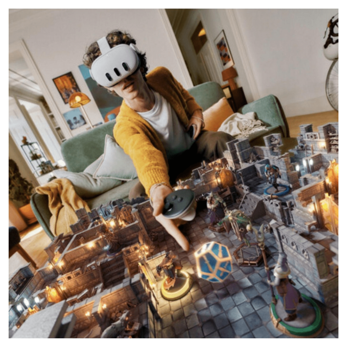 Lentes de Realidad Aumentada Meta Quest 3 Openbox - Reuse Chile