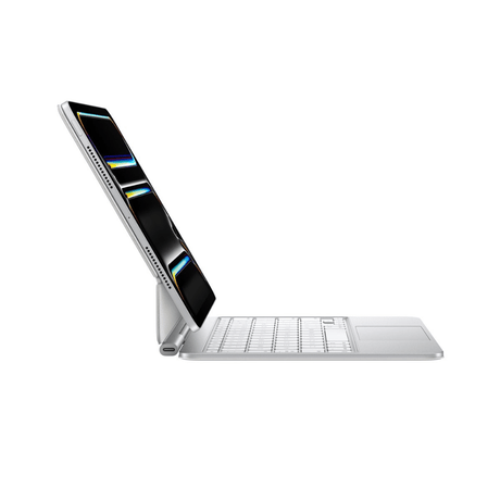 Magic Keyboard para el iPad Pro de 11 pulgadas (M4) Español Blanco Openbox - Reuse Chile