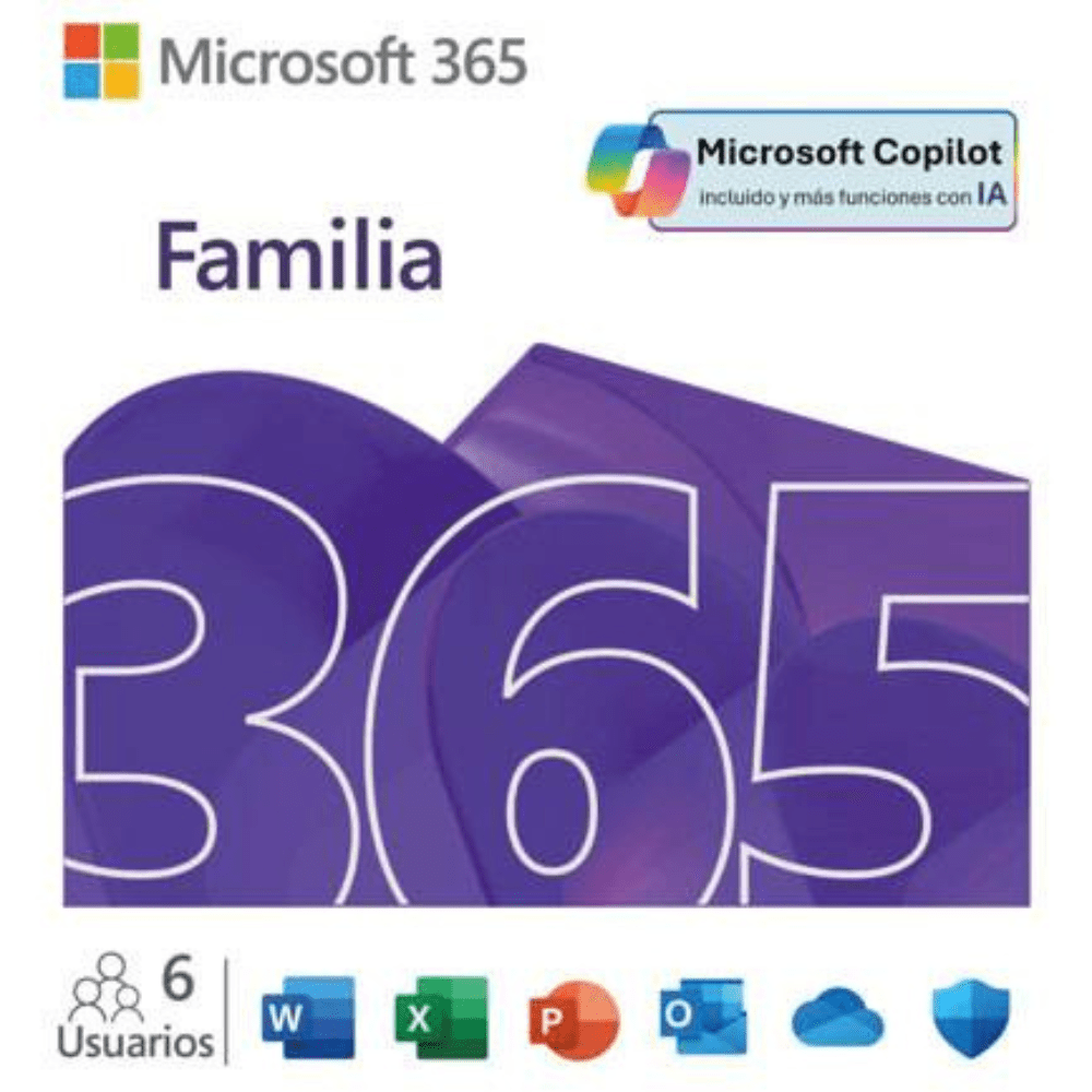 Microsoft 365 Familia Licencia Digital Anual (EP2 - 32295) - Reuse Chile
