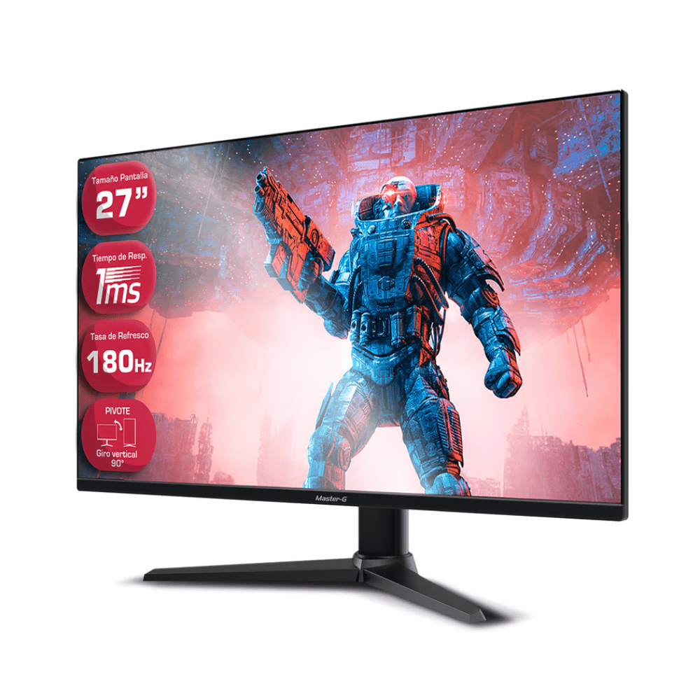 Monitor Master - g Gamer 27" Full HD Posición Vertical 180Hz openbox - Reuse Chile