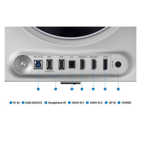 Monitor Samsung Gamer 27” G60SD Odyssey OLED G6 QHD 360Hz Openbox - Reuse Chile