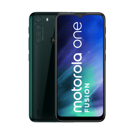 Motorola One Fusion 64GB Verde Open Box - Reuse Chile