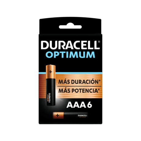 Pilas Duracell Optimum AAA 6 un. Openbox - Reuse Chile