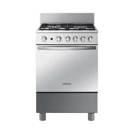 Samsung Cocina a Gas con 4 Quemadores con Quemador Rápido Plata Openbox - Reuse Chile