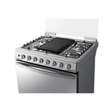 Samsung Cocina a Gas con 6 quemadores rÃ¡pidos y semi rÃ¡pidos Espejado Openbox - Reuse Chile