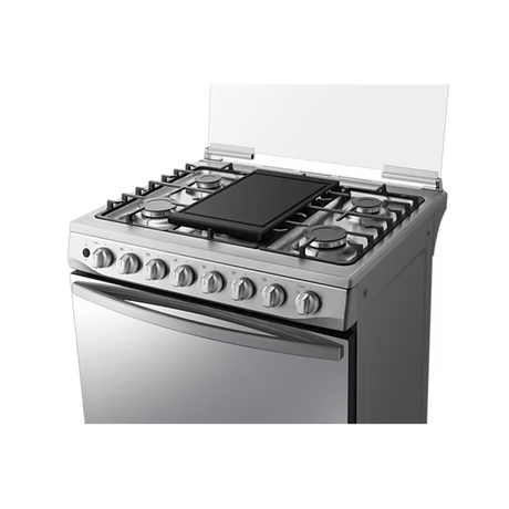 Samsung Cocina a Gas con 6 quemadores rÃ¡pidos y semi rÃ¡pidos Espejado Openbox - Reuse Chile