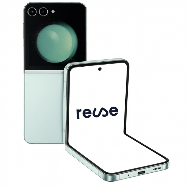 Samsung galaxy z flip menta 5256GB Reacondicionado - Reuse Chile