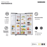 Samsung Refrigerador Side by Side de 602L con Space Max Gris Openbox - Reuse Chile
