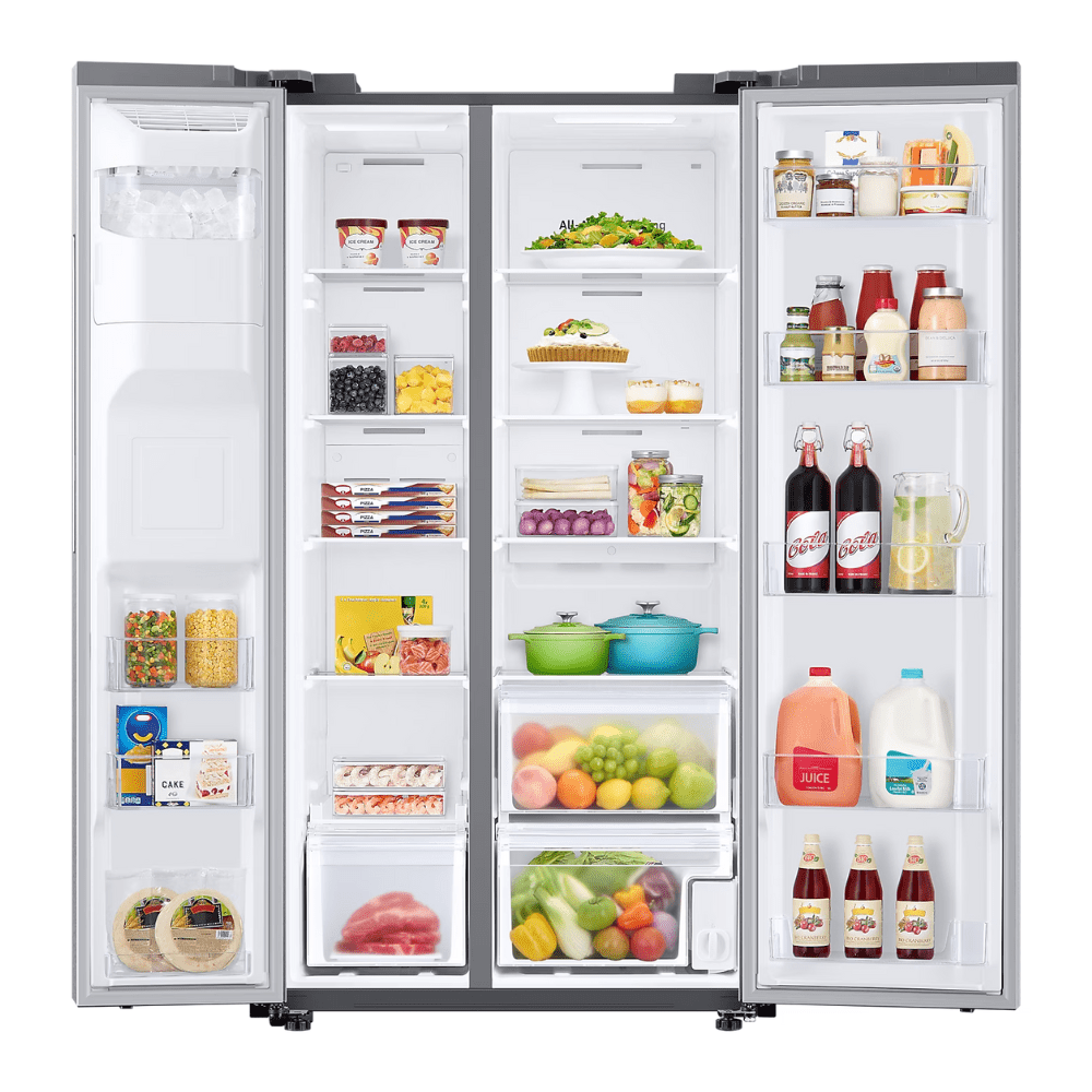 Samsung Refrigerador Side by Side de 602L con Space Max Gris Openbox - Reuse Chile