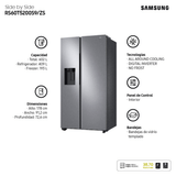 Samsung Refrigerador Side by Side de 602L con Space Max Gris Openbox - Reuse Chile