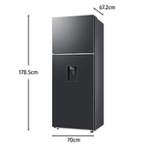 Samsung Refrigerador Top Mount Freezer 407 L con Space Max Negro Openbox - Reuse Chile