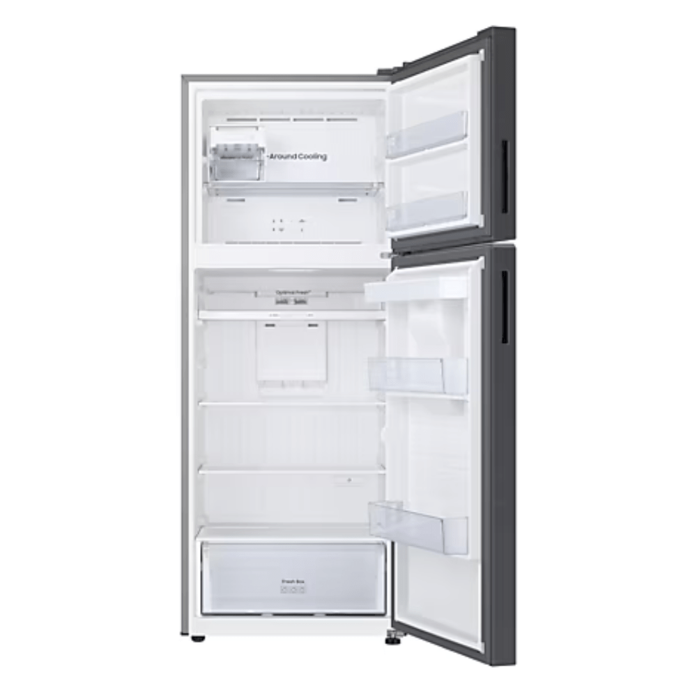 Samsung Refrigerador Top Mount Freezer 407 L con Space Max Negro Openbox - Reuse Chile