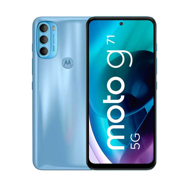 Smartphone Moto G71 5G 128GB Azul Reacondicionado - Reuse Chile
