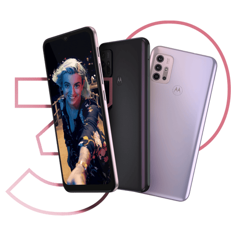 Smartphone Motorola Moto G30 128GB Morado Reacondicionado - Reuse Chile