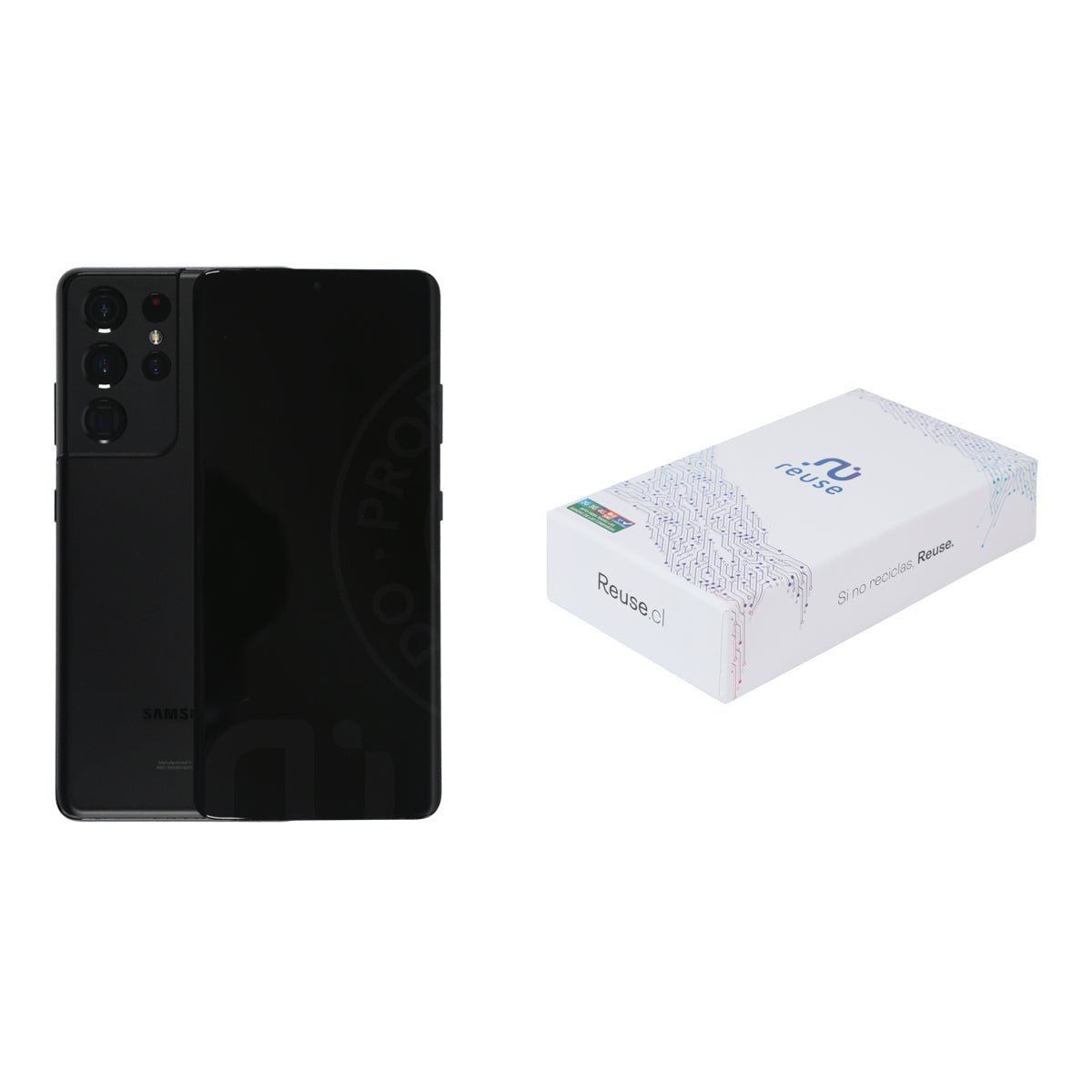 Smartphone Samsung Galaxy S21 Ultra 256GB Negro Reacondicionado - Reuse Chile