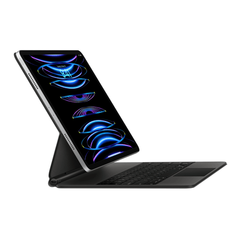 Teclado Apple Magic Keyboard Ipad Pro 12,9" (6 Generación) Negro Reacondicionado - Reuse Chile