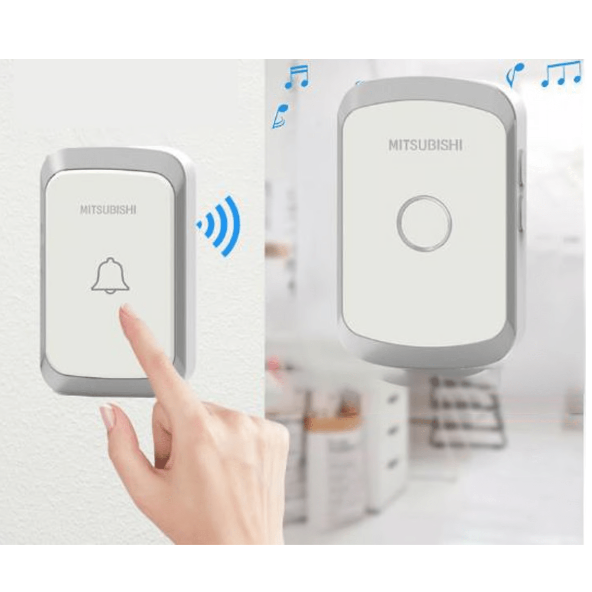 Timbre Mitsubishi Inalámbrico Autogenerador Openbox - Reuse Chile