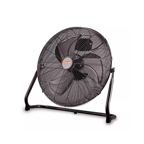 Ventilador Piso Calma 20'' Modelo CP 20 Gun Metal con Soporte Mural - 120 W Openbox - Reuse Chile