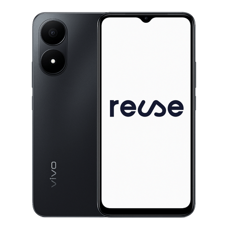 Vivo y02s fluorite 1 32GB Negro Reacondicionado - Reuse Chile