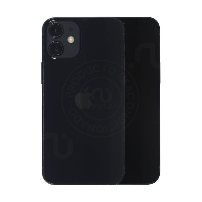 Apple iPhone 12 Mini 5G 64GB Negro Reacondicionado — Reuse Chile
